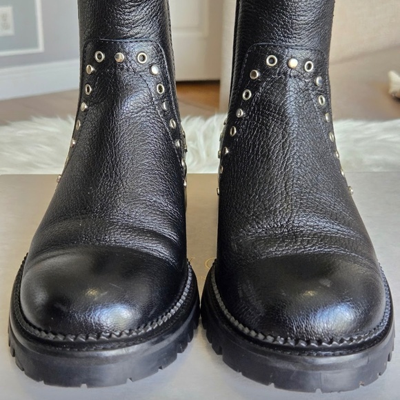 Jimmy Choo Burrow Studded Chelsea Ankle Boots - Picture 5 of 6